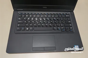  2 بأفضل سعر بالأردن Dell Latitude 5480 Core i5 7th 8GB RAM 256GB SSD M.2 14 SCREEN