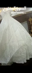  3 بدلة عروس ابيض