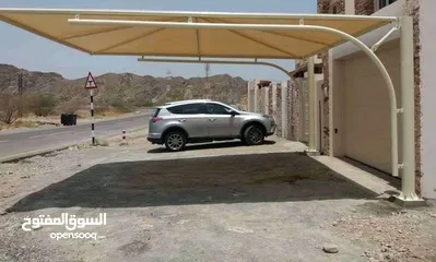  10 مظلات سيارات في مسقط .car parking shades
