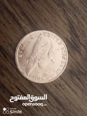  2 السلام عليكم سنت امريكي النسر الطائر من النوادر  تاريخ 1856 التسليم في التسليم في الاردن