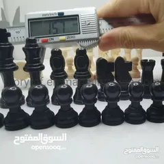  7 رقعة شطرنج رول جلد حجم كبير سهلة الطي