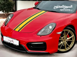  11 PORSCHE CAYMAN  GTS 2016  GCC  CLEAN CAR  WELL MAINTAINED  0% DOWNPAYMENT