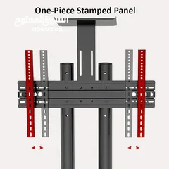  4 حامل تليفزيون مناسب لشاشة LCD وLED وبتقدر تعدّل ارتفاع الشاشة وزاوية المشاهدة  لفتره
