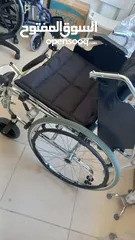  5 كرسي طبي عريض اوزان عاليه مع ارجل رافعه كرسي كبار السن كرسي متحرك ويل شير wheelchair