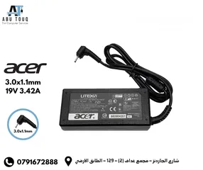  1 شاحن ايسر ACER اصلي (5.5x1.7) (3.0x1.1)