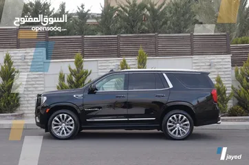  4 GMC Yukon Denali 2022 جي ام سي يوكن دينالي للبيع بحالة الوكالة تحت الكفالة2027