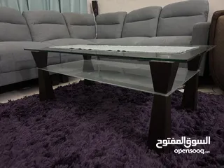  4 5 seater sofa / coffee table