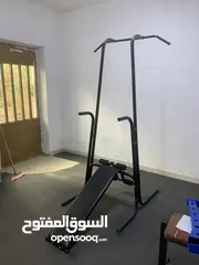  2 جهاز عقلة + متوازي + معده متكامل