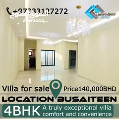  22 4Bedroom Villa For Sale in Busaiteen, 140K