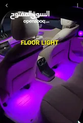  5 car door logo floor& dasbord  light