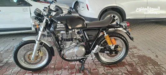  4 2018 Royal Enfield Continental GT 535 2018 Leaving country