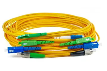  7 كوابل فايبر (اسلاك فايبر للراوتر) يتوافر اطوال Fiber Cable