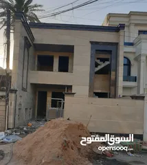  2 بيت حديث قيد الانشاء تسليم مفتاح كرادة شارع صناعة ثاني بيت على شارع العام