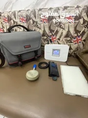 1 طابعة مع جميع قطعها