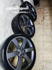  4 جنط بليزر SS مقاس 22 بحالة ممتازة، سعر مميز!