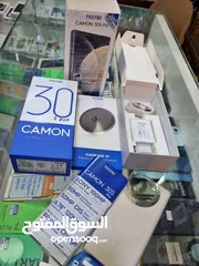  2 جهاز جديد بالكرتونة Kamon 30S pro رام 16 جيجا 256 مكفول سنة متوفر توصيل