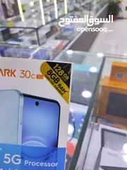  5 جهاز وكالة SPARK 30C 5G معه الكرتونة وكامل اغراضو 128 جيجا رام 8 متوفر توصيل