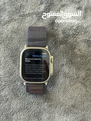  8 Apple watch Ultra 2 battery 100%