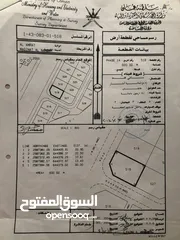  1 أرض سكنية في العامرات مدينة النهضة سوبر كورنر