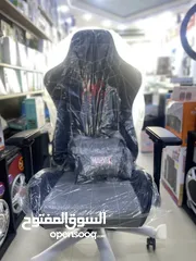  19 كرسي جيمنج ومتوفر كراسي مضئ rgb طاولات جيمنج وشاشات وقاعدة ستيرنج بلايستيشن
