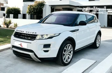  1 Range Rover Evoque 2015 - GCC - Low Mileage - Full Service History