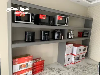  8 محل اجهزه كهربائيه مجهز بالكامل