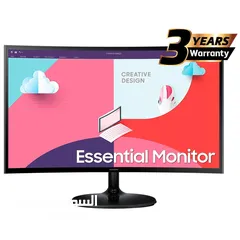  1 Samsung 27" (C360) Full-HD, VA Curved Monitor, 75Hz w/ AMD FreeSync