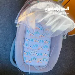  2 سرير اطفال هزاز كهربا