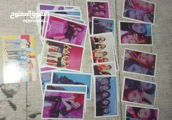  2 لوحه انمي و photo card بطاقات صور ل فرقه اتزي