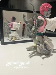  12 مجسم/ فيقر اكزا مميز جدا من كل اتجهاته  ذو حجم متوسط يبلغ طوله 14cm   Demon slayer Akza figure