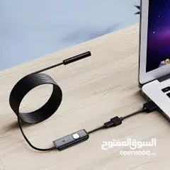  13 كيبل كاميرا سلك مشاهده من هلال موبايل او لابتوب و حفظ الصور و الفديوهات عند الرغبه مع اضاءه فلاش
