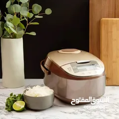  3 جهاز طهي الارز المنزلي من راف 5 لتر عزل ذكي، مع جهاز بخار،