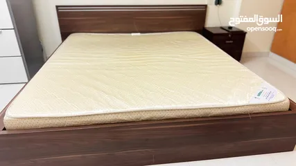  1 King Size Bed with Sleep Ezee Orthopeadic Matress