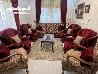  6 غرفة ضيوف مع سفرة مع جميع توابعها للبيع