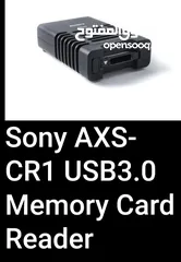  1 SonyAXS-CR1 MEMORY CARD READER USED