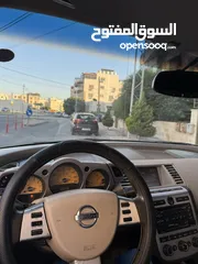  16 نيسان مورانو 2003 فحص 3 جيد واحد قصعه خلفيه السياره بحال الوكالة لا تحتاج اي نوع من الصيانه