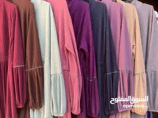  2 عبايه ستاتي خامه الين المشفر فري سايز بااجمل ألوان