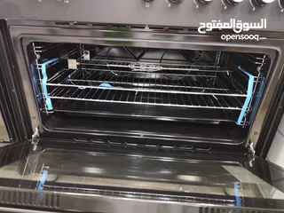  3 عرض نااار على فرن كونتي اسود 90 سم فل سيفتي كامل مناصب ثقيله هافي ديوتي