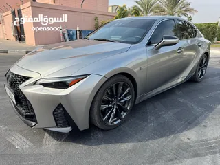  1 Lexus IS350 3.5L F Sport Platinum 2023 - Silver Color GCC