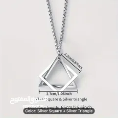  6 Nacklace stainless steel