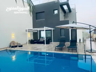  4 فيلا جاهزة من كل شئ للبيع في اريحا حي القصب