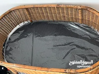 1 تخت قش نوع ممتاز فرش جديد لم يتم استخدامه مع كوت عدد 2