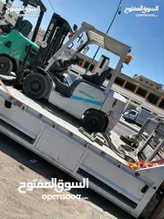  27 خدمة تأجير رافعات شوكية مع سائق او بدون خدمة تنزيل جميع انواع البضائع تحت اشراف كادر مخصص