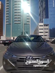  1 هيونداي النترا 2019 وارد امريكي بحاله نظيفه مكينه 2.0 cc مرخصه بالدوله من 3 سنوات  Hyundai Elantra 2