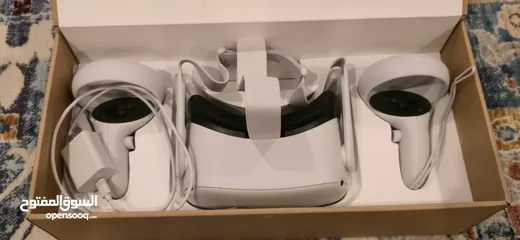  2 استخدام مرة واحدة مع كفالة اكسايت الغانم VR Meta quest 2 256GB