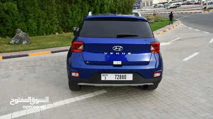  7 Hyundai - VENUE - 2022 - Blue - Small SUV - Eng 1.6L