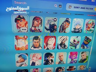  3 حساب فورت من السيزون x مدفوع عليه اثر من 300......