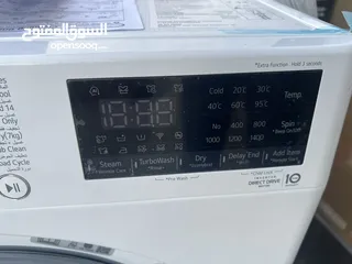  11 غساله ال جي 10 كيلو ونصف مع حماصه 7 ك ابيض سعر حرق