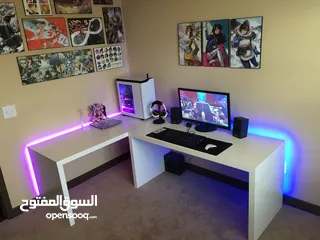 1 مكتب طاولة جيمنج زاويه قياس حسب الطلب. طاولة جيمنج زاويه قياس حسب الطلب توصيل مجاني