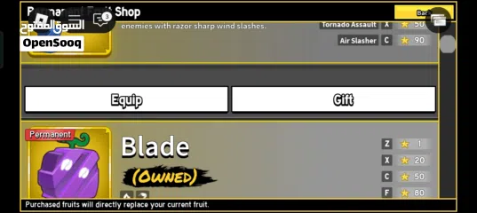  8 للبيع حساب بلوكس فروت قوي تقريبا كل شي في اللعبه blox fruit account strong for sell